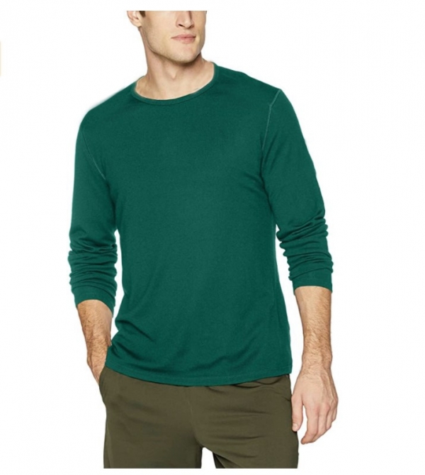 Men Long Sleeve Wool Shirt