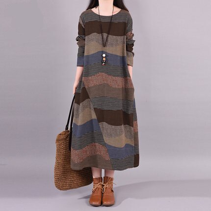 New Arrival Long Sleeve Autumn Dress