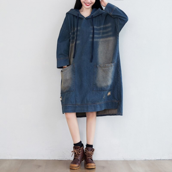 Women Denim Cotton Dresses